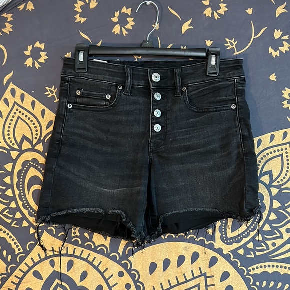 American Eagle Outfitters Pants - American Eagle black jean shorts